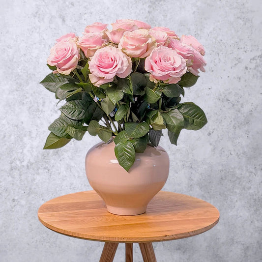 Fairtrade Rosenstrauss - rosa Rosen