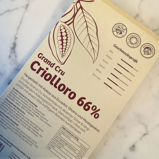 Aeschbach Chocolatier Grand Cru Criolloro 66%