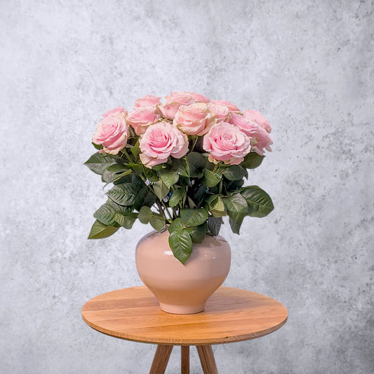 Fairtrade Rosenstrauss - rosa Rosen