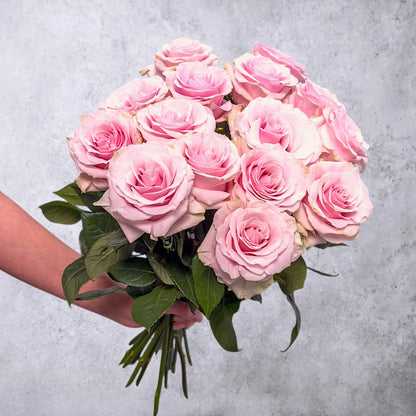 Fairtrade Rosenstrauss - rosa Rosen