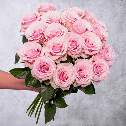 Fairtrade Rosenstrauss - rosa Rosen