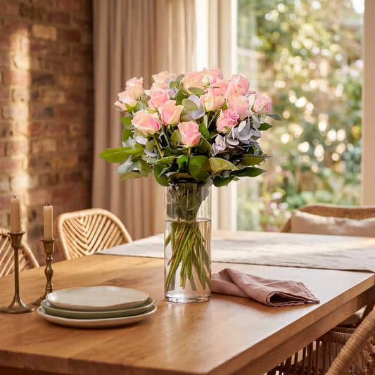 Fairtrade Rosenstrauss Rosa
