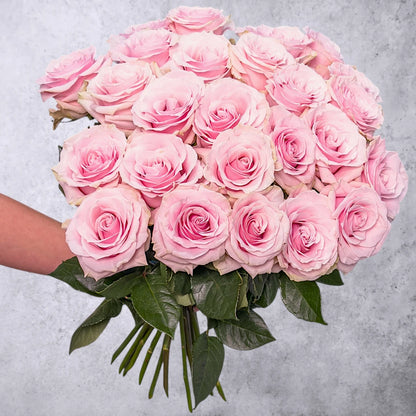 Fairtrade Rosenstrauss - rosa Rosen