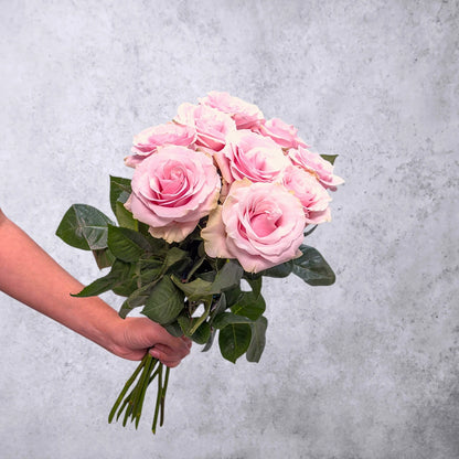 Fairtrade Rosenstrauss - rosa Rosen