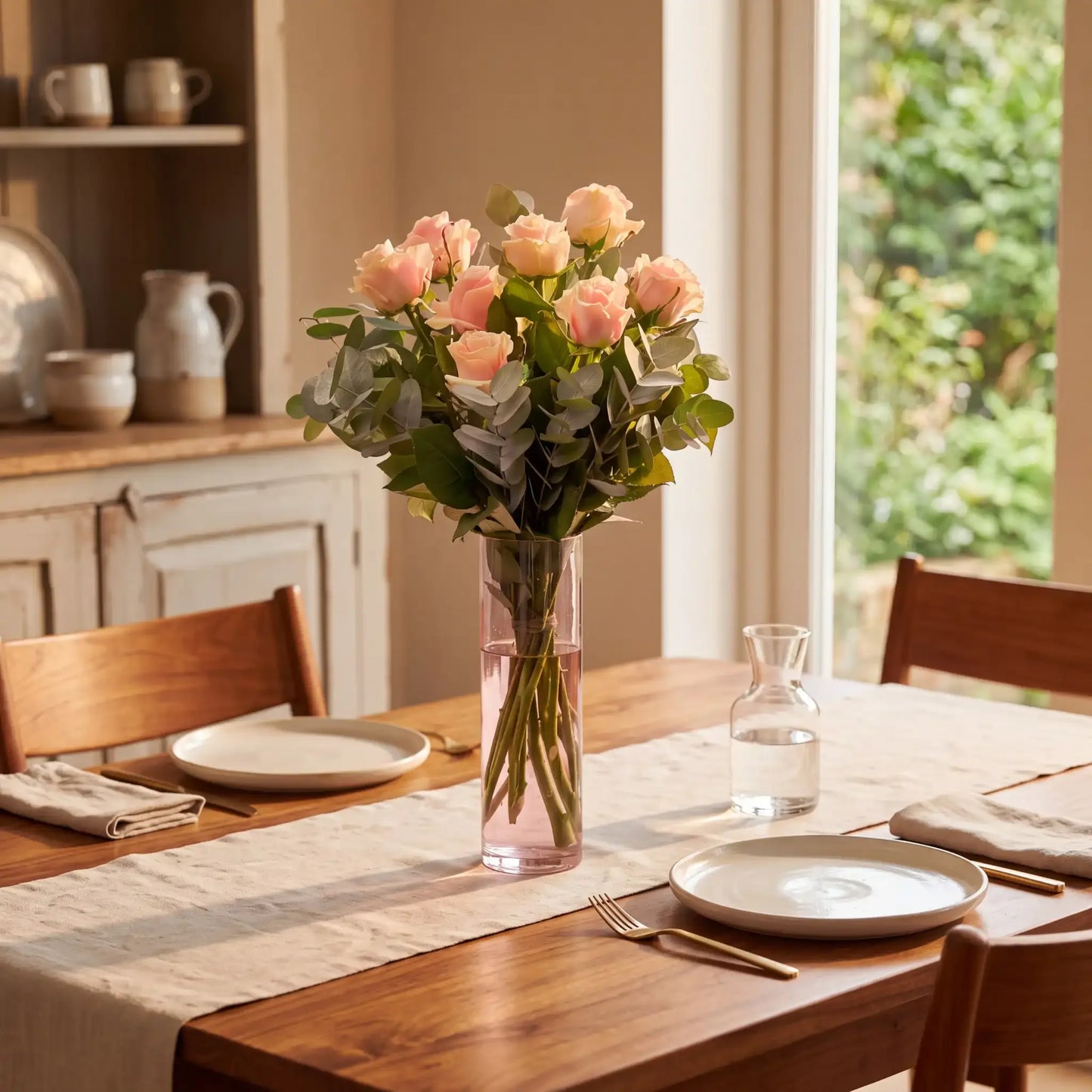 Fairtrade Rosenstrauss Rosa