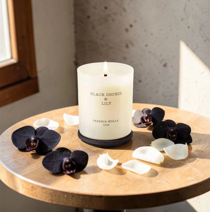 Cereria Mollá Premium Duftkerze - Black Orchid & Lily