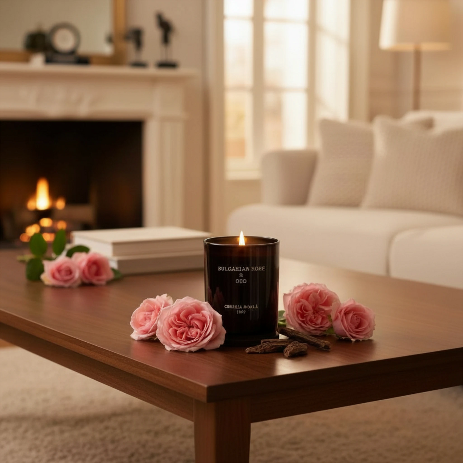 Cereria Mollá Premium Duftkerze - Bulgarian Rose & Oud