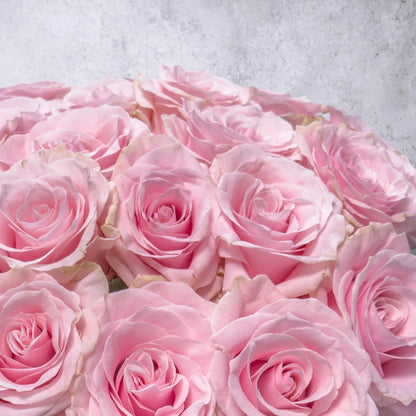 Fairtrade Rosenstrauss - rosa Rosen