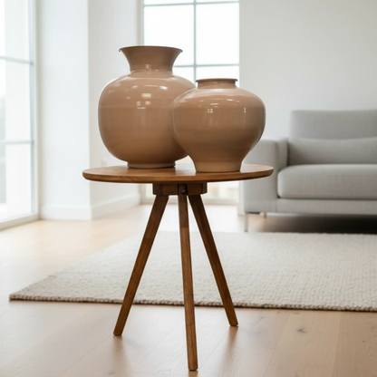 Blumenvase Metall