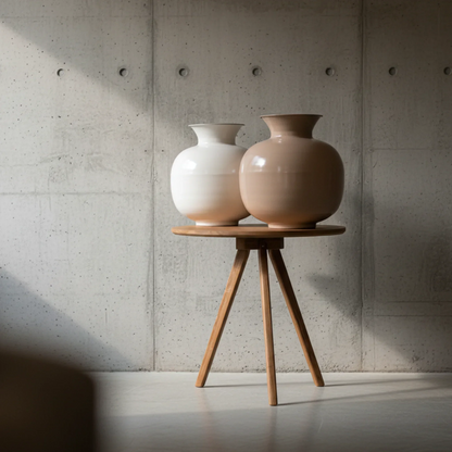 Blumenvase Metall
