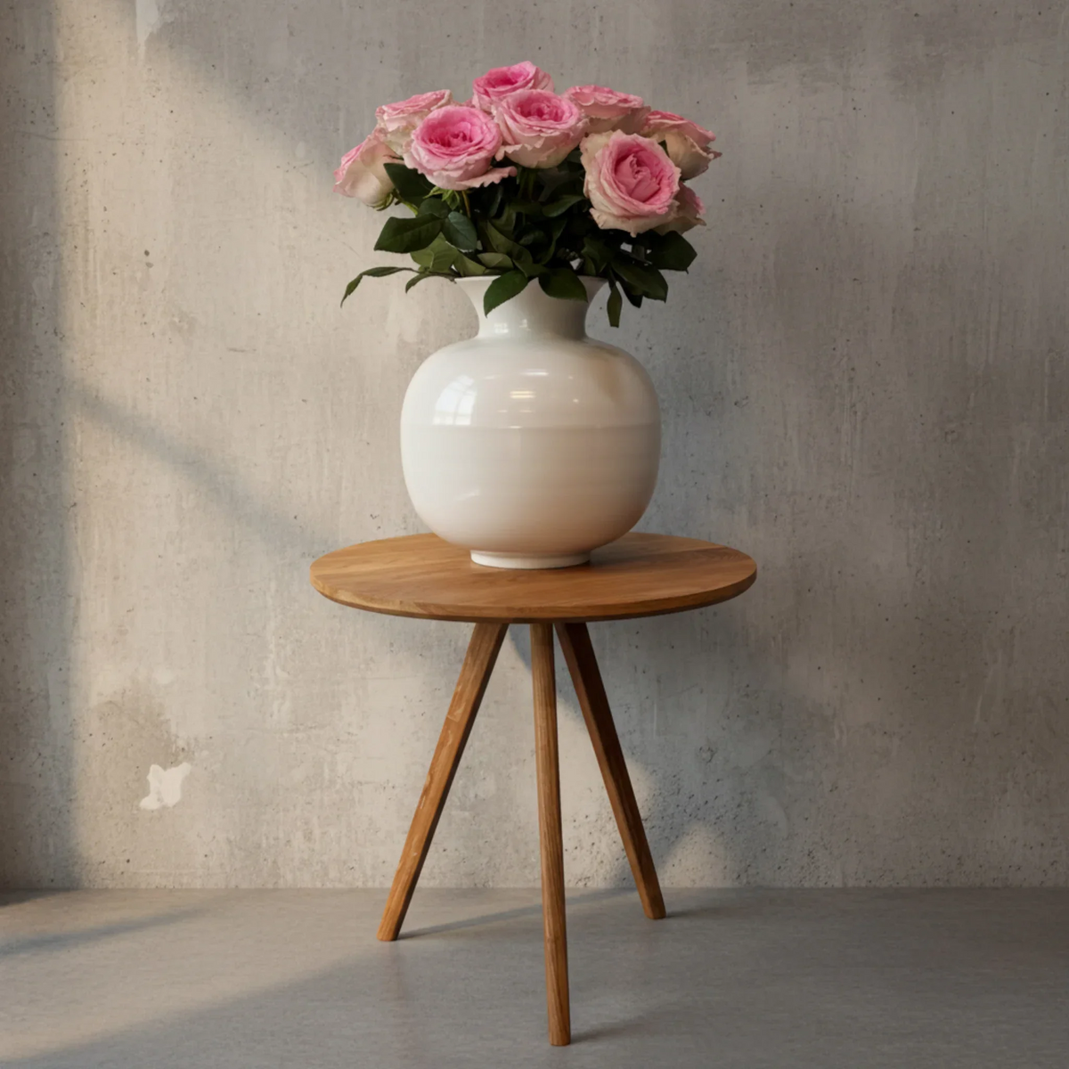 Blumenvase Metall