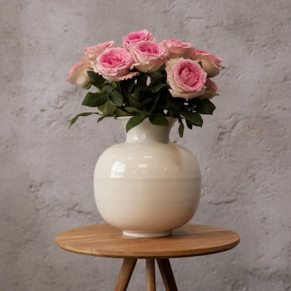 Blumenvase Metall