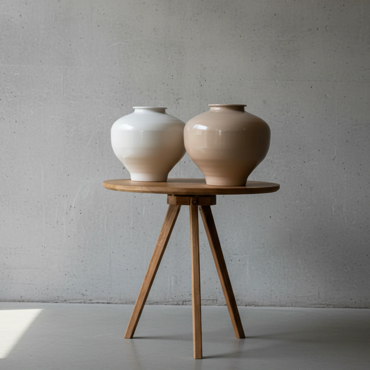 Blumenvase Metall