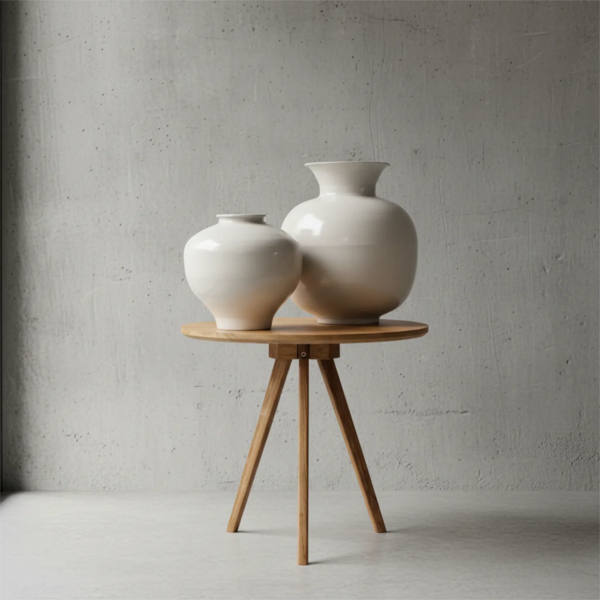 Blumenvase Metall