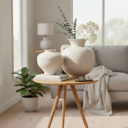 Blumenvase Metall