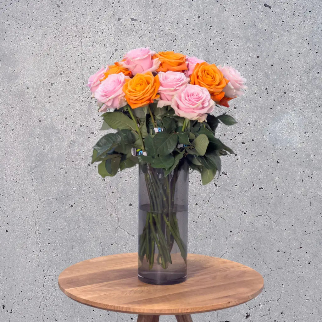 Fairtrade Rosenstrauss – Gemischte Farben