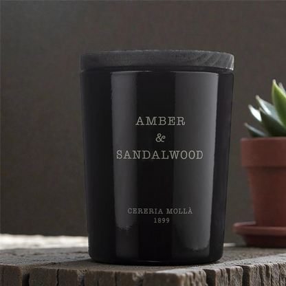Cereria Mollá Premium Duftkerze - Amber & Sandalwood
