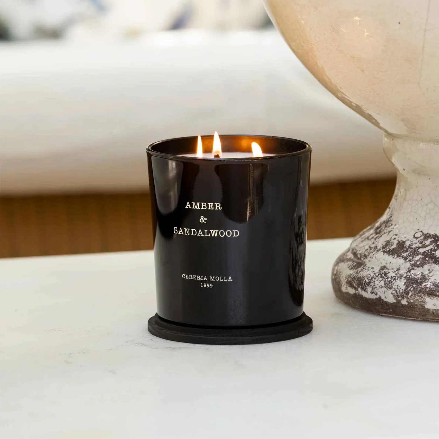 Cereria Mollá Premium Duftkerze - Amber & Sandalwood