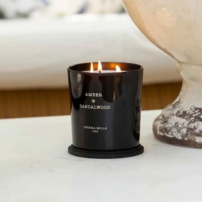 Cereria Mollá Premium Duftkerze - Amber & Sandalwood